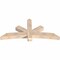Ekena Millwork Alberta Smooth Timber Gable Bracket, Douglas Fir, 72"W x 33"H x 5 1/2"D x 5 1/2"F, 11/12 Pitch GBW072X33X0606ALB00SDF - alternate 4